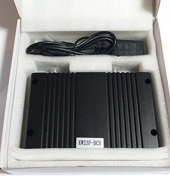 Усилитель мобильной связи репитер KW23F-PRO DCS/4G LTE 1800 МГц 70 дБ 23 дБм с защитой сети, 1000 кв Днепр - изображение 2