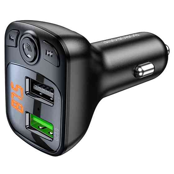 АЗУ FM модулятор Borofone BC41 Eminency QC3.0 (2USB-A) Херсон