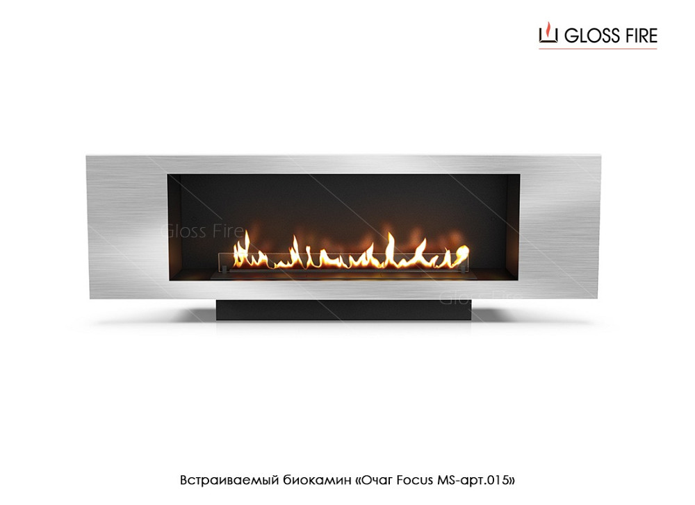 Вбудований біокамін «Очаг MS-арт.015» Gloss Fire Харьков - изображение 6