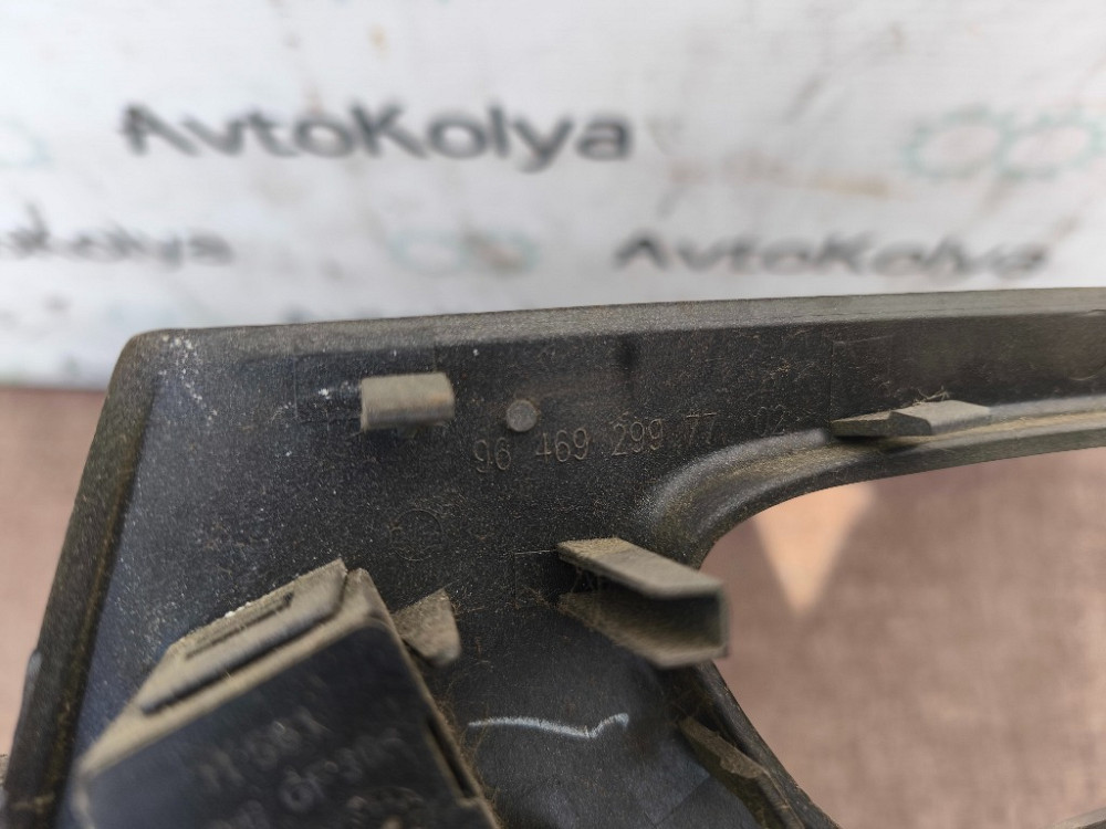 Накладка ручки двери задняя левая Peugeot 407 2004-2011 (9646929977) Ковель - изображение 2