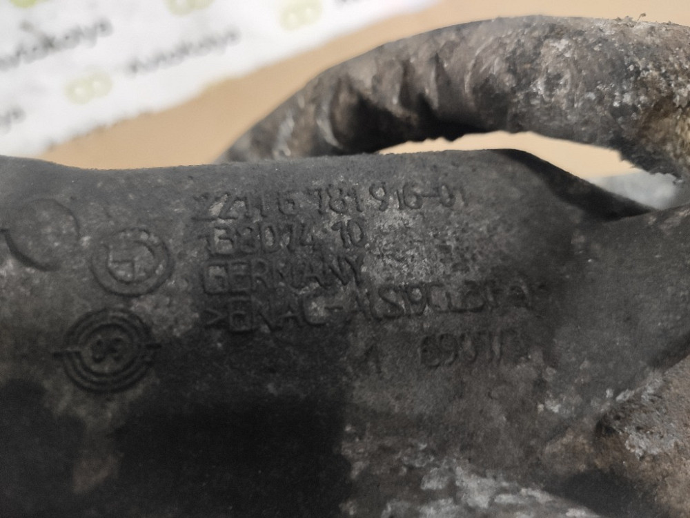 Кронштейн двигателя левый BMW 3 Series E87 2.0 D 2003-2011 (13807410) Ковель - зображення 3