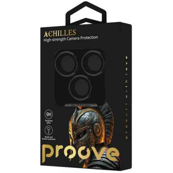 Захисне скло для камери Proove Achilles Full Metal для iPhone 18 Pro Silver (CPPAFM18P002) Харьков