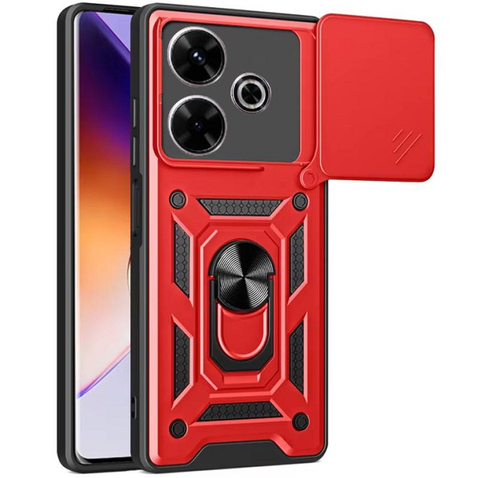 Чехол Ummi Camshield Serge Ring для Xiaomi Redmi 13 4G / Poco M6 4G Херсон - зображення 1