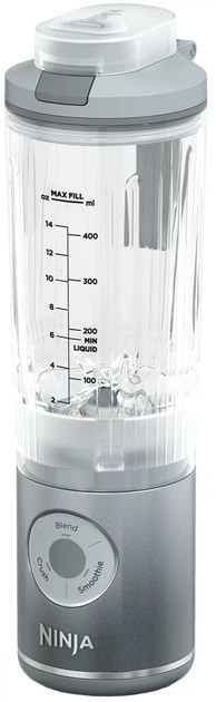 Фитнес-блендер аккумуляторный Ninja BC251EUSL 150 Вт серебристый Киев - изображение 4