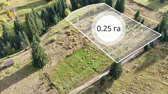 Земельна ділянка в Яблуниці 0.25 га Яремче