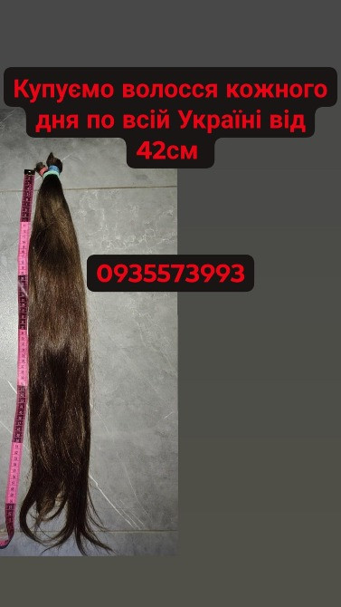 Скуповуємо волосся в Києві та по всій Україні від 42см-0935573993 Житомир - изображение 1