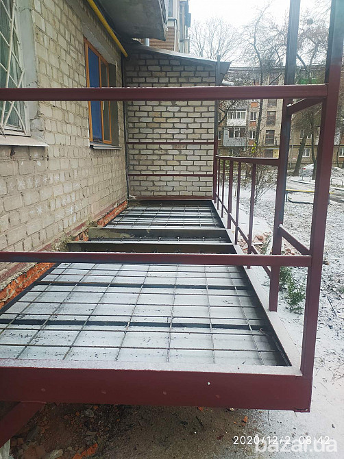 Балкон с нуля и под ключ БЕЗ ПОСРЕДНИКОВ в Харькове Харьков - изображение 8