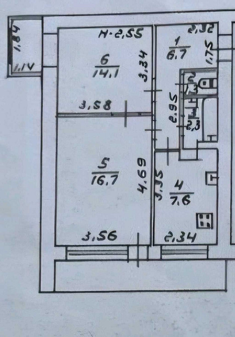 продажа 2-к квартира Одесса, Приморский, 48000 $ Одесса - изображение 4