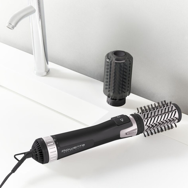 Фен-щетка Rowenta Activ Dry & Style CF9550F0 1000 Вт черный Киев - изображение 8