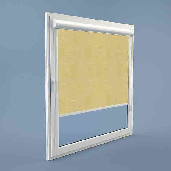 Рулонна штора Rolets Топаз 2-2057-650 65x170 см закритого типу Золотиста Киев