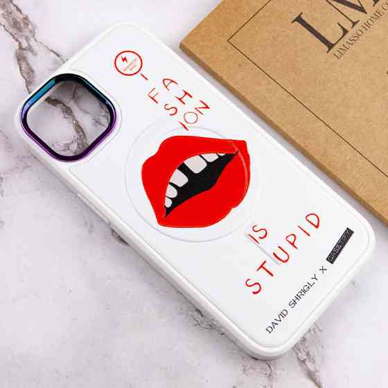 TPU+PC чехол Funny pictures with MagSafe для Apple iPhone 12 Pro / 12 (6.1") Херсон
