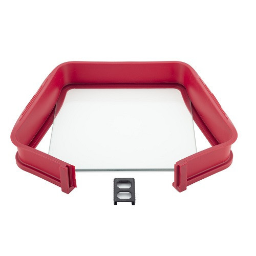 Форма для выпечки Kamille разъемная с жаропрочным стеклянным дном (KM 7759) Одеса - зображення 6