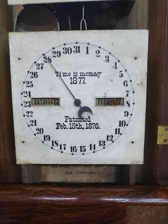 Антикварний настінний годинник W. Strauch, Петербург, XIX століття Киев