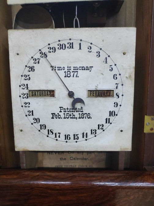 Антикварний настінний годинник W. Strauch, Петербург, XIX століття Київ - зображення 5