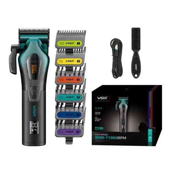 Машинка для стрижки аккумуляторная VGR V-271 10 Вт черная Киев