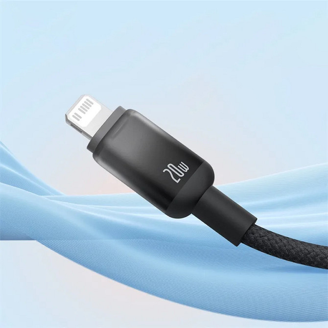 Дата кабель Baseus Discolor Series Fast Charging USB to Lightning 2.4A (1m) (P10374900) Херсон - изображение 2