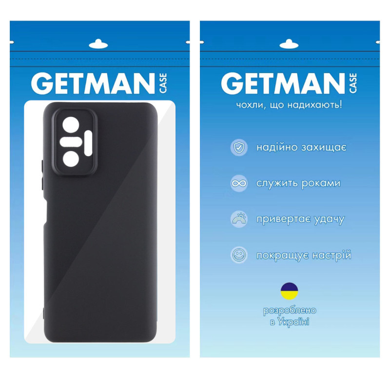 Чехол TPU GETMAN Liquid Silk Full Camera для Xiaomi Redmi Note 10 Pro / 10 Pro Max Херсон - изображение 5