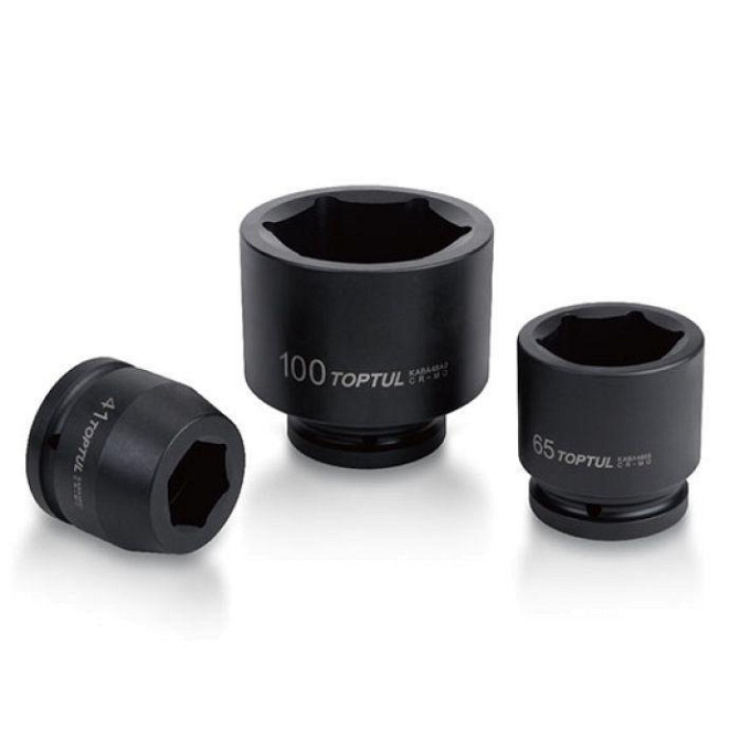 Головка ударная TOPTUL 1-1/2" 55мм KABA4855 Харків - зображення 1