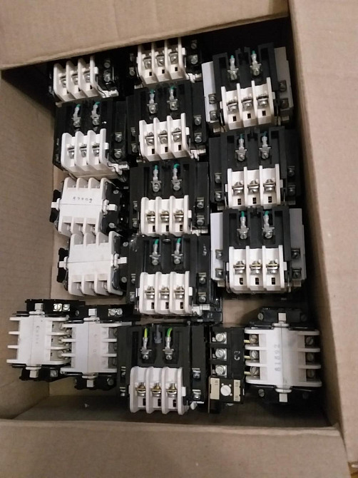 Пускатели TSM-1. (Польша) 16А. 660В. с тепловым реле Р-16. 500в.. 10.5а. 7.5а. 9а. -33шт. Харків - зображення 1
