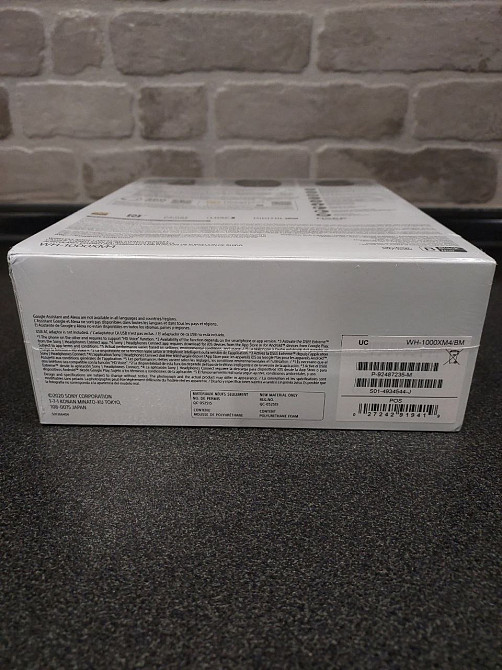 Sony WH-1000XM4 Silver — оригінальні бездротові Bluetooth навушники Киев - изображение 4