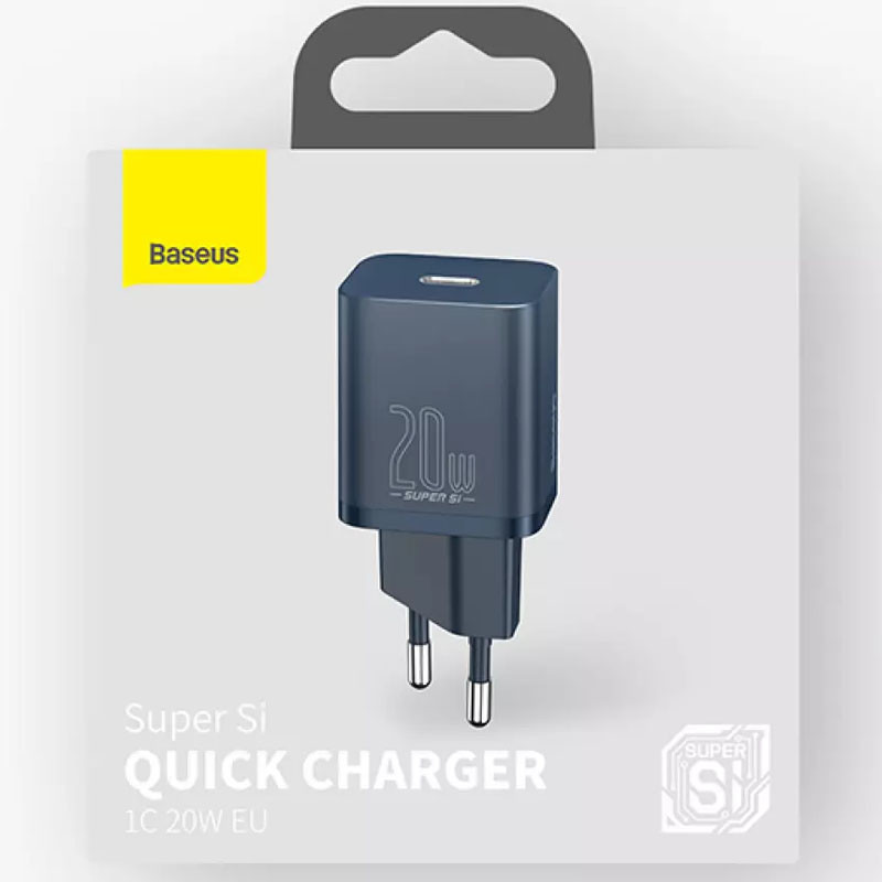СЗУ Baseus Super Si Quick Charger 20W (1USB-C) (CCSUP-B) Херсон - зображення 3