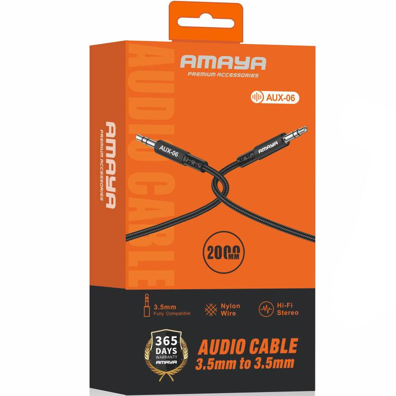 Аудио кабель Aux Amaya AUX-06 (2m) Херсон - изображение 2
