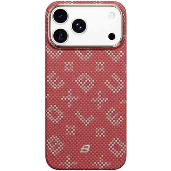 TPU+PC чехол Blueo Gilded Tactile Woven with Magnetic Fit для Apple iPhone 17 Pro Max (6.9") Херсон