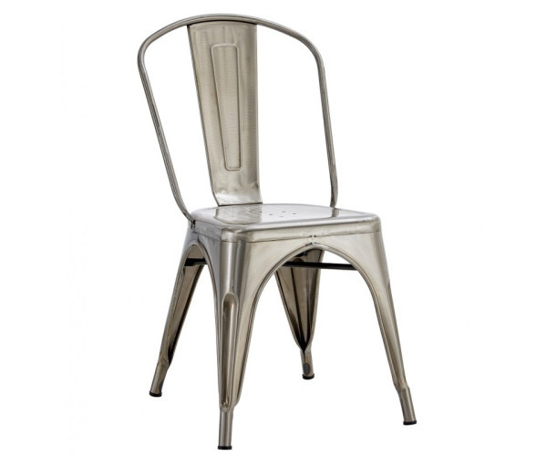 Стілець Толікс металевий полірований Дніпро - зображення 1