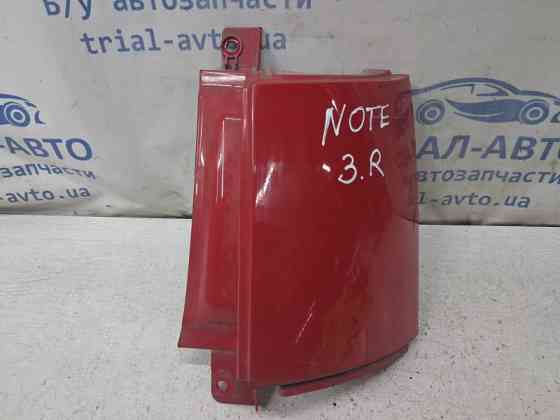 Бампер задний правый клык Nissan Note 2005-2013 781289U08E (Арт. 82858) Киев