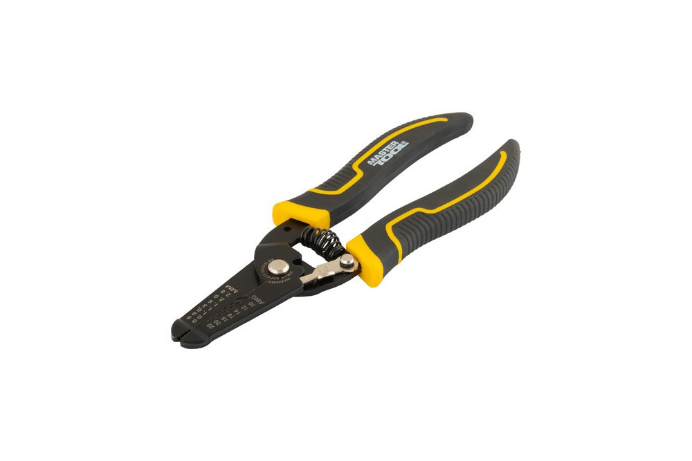 Съемник изоляции мультифункциональный MASTERTOOL 0.3-6.0 мм² Mn65 75-2273 Харьков - изображение 1