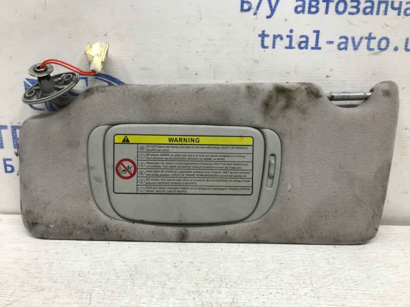 Козырек солнцезащитный левый Lexus RX 350 XU30 3.5 БЕНЗИН 2GRFE 2003 (б/у) Киев - изображение 1