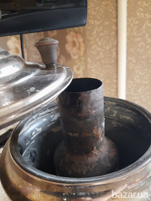 Самовар, старинный на углях на 5 литров, Харків - зображення 4