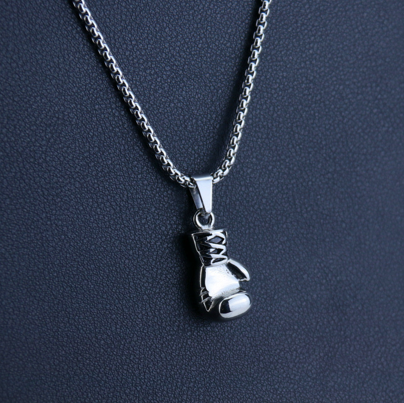 Брелок - Боксерская перчатка на ключе серебристый (код 00265) Київ - зображення 6