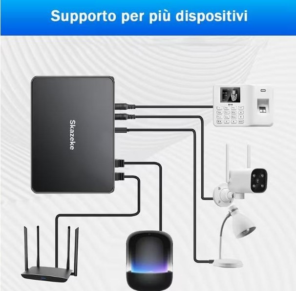 Міні UPS 18000mAh з регульованою напругою та вбудованим блоком живлення Киев - изображение 4