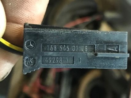 Бу разъём фишка Mercedes W168 1 pin, 1685450128 A1685450128 Кропивницкий - изображение 3