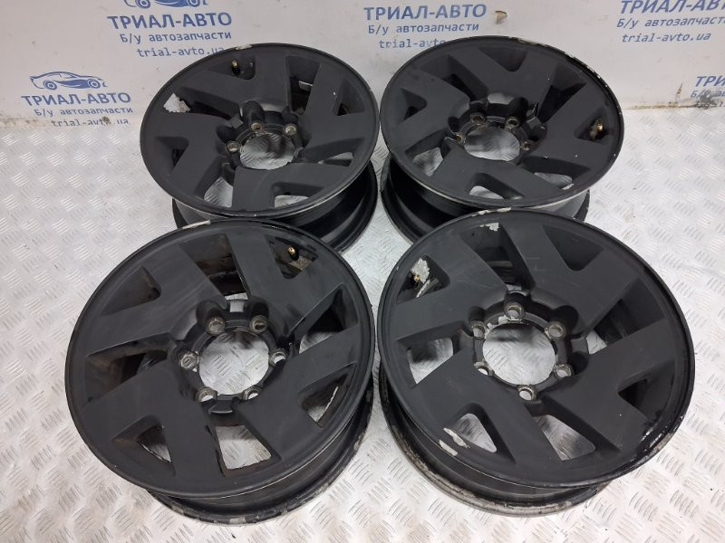 Диски титан комплект R16 Mitsubishi Pajero Sport K9 3.0 БЕНЗИН 6G72 1996 (б/у) Київ - зображення 1