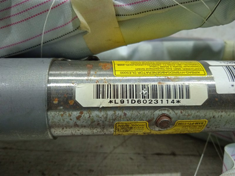 Airbag потолка(шторка) левый Mitsubishi Pajero Wagon 4 3.2 ДИЗЕЛЬ 4M41 2006 (б/у) Київ - зображення 2