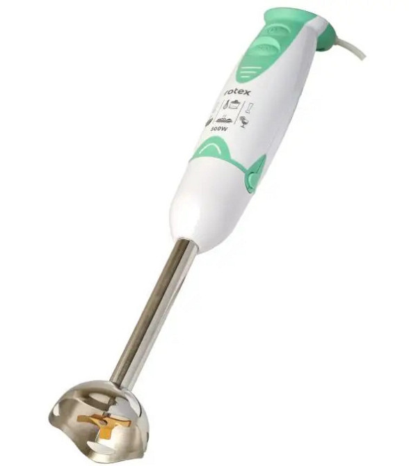 Блендер погружной Rotex RTB-501-W 500 Вт белый Київ - зображення 2