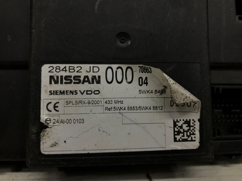 Блок комфорта Nissan Qashqai J10 2.0 БЕНЗИН MR20DE 2006 (б/у) Київ - зображення 3