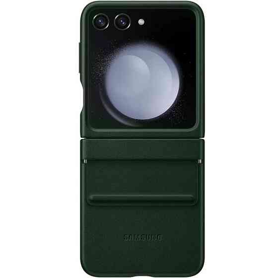 Кожаный чехол Leather Case (AAA) для Samsung Galaxy Z Flip5 Херсон