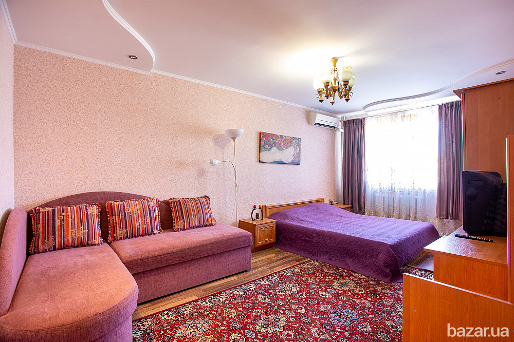 На часы,на сутки,на недели:до 8 чел,документы,стильная евро квартира Николаев - изображение 2