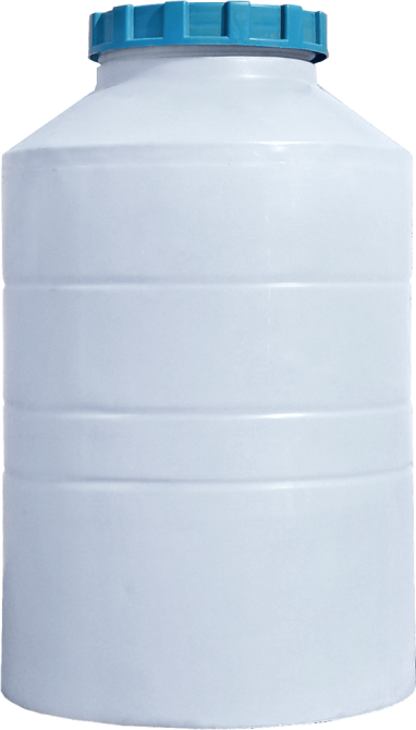 Емкость 300 л вертикальная ВО ПБ белая Киев - изображение 2