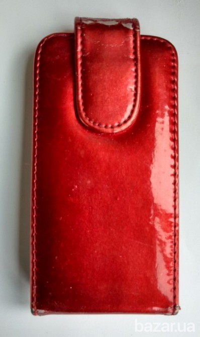 Футляр-папка червона для мобільного телефону(4-4,5дюйми) Львов - изображение 1