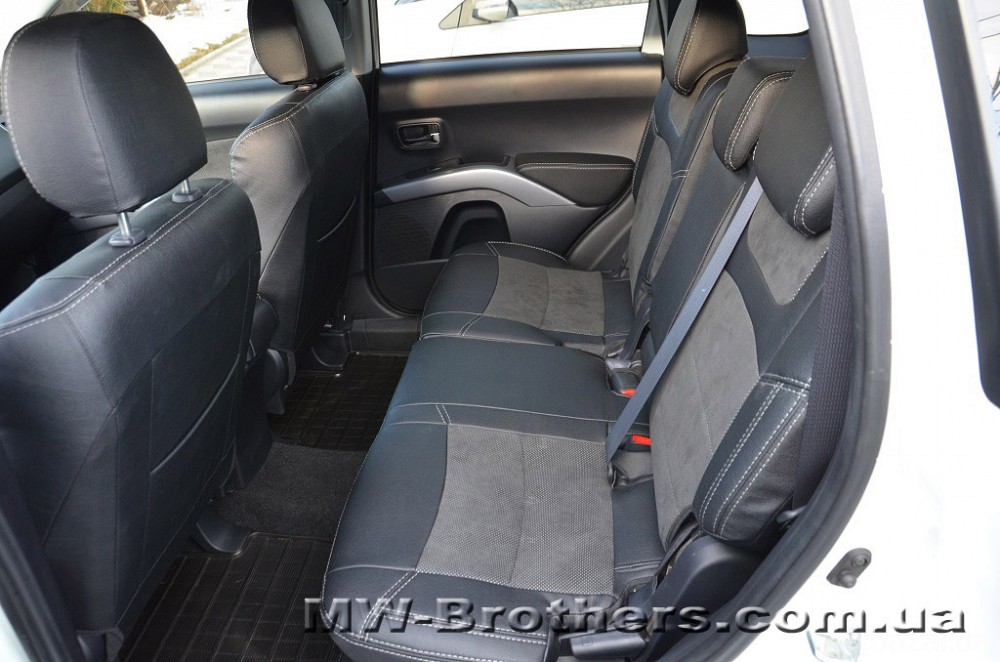 Представляем качественные чехлы Leather Style на Mitsubishi Хмельницький - зображення 4