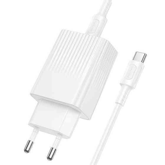 СЗУ Borofone BAS75A Source PD30W (1USB-C) + кабель Type-C to Type-C Херсон