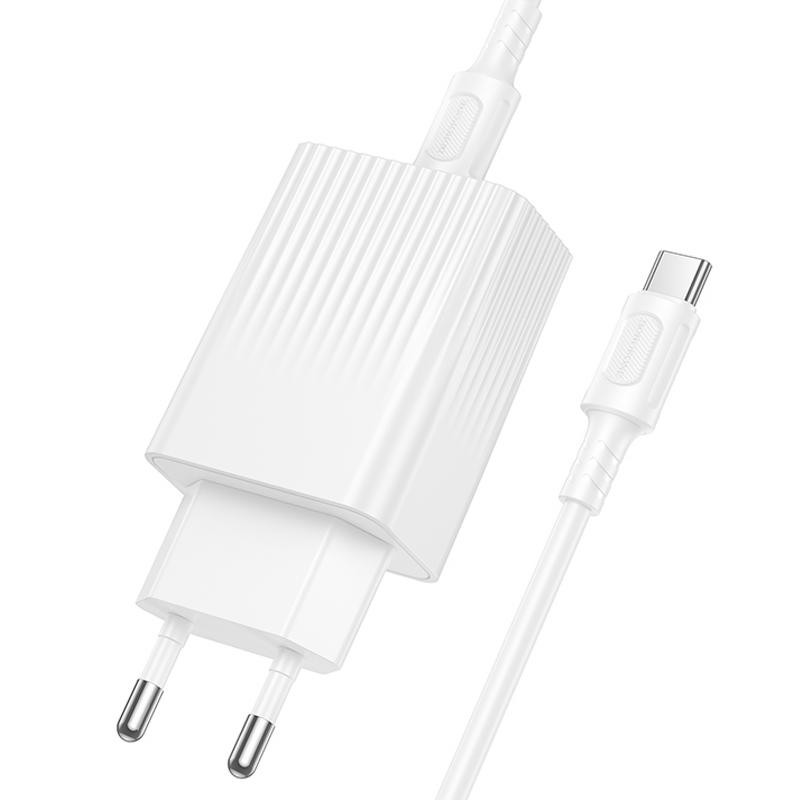СЗУ Borofone BAS75A Source PD30W (1USB-C) + кабель Type-C to Type-C Херсон - изображение 4