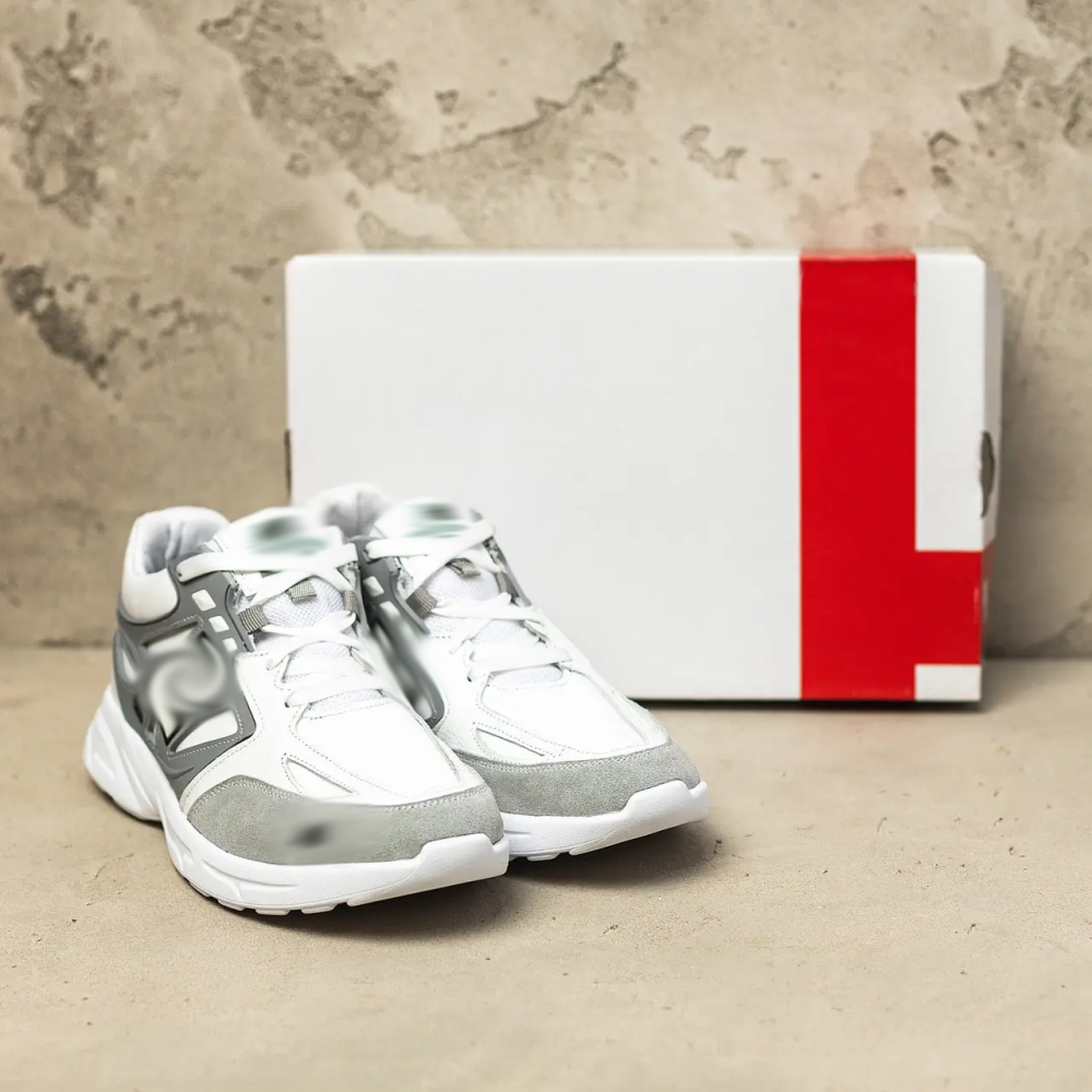 Мужские кожаные кроссовки Clasic White Київ - зображення 6