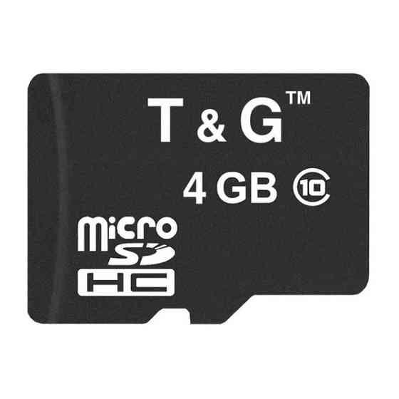 Карта пам'яті T&G 4GB Class 10 (TG-4GBSDCL10-00) Харків
