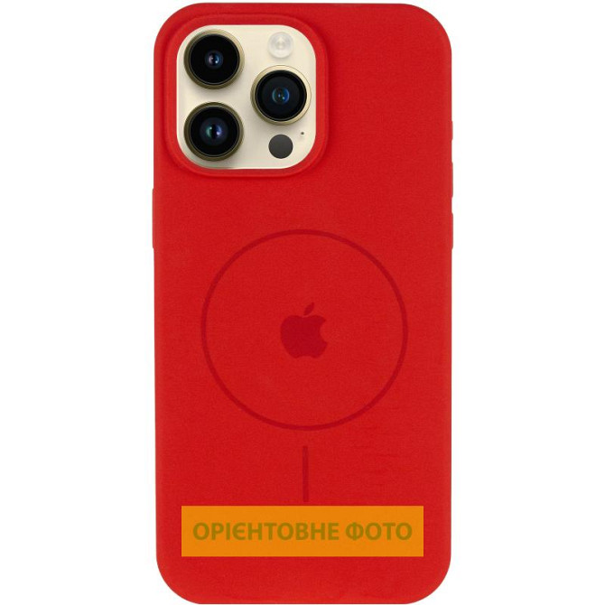 Чехол Silicone Case Full Protective (AA) V2 with MagSafe для Apple iPhone 17 Pro Max (6.9") Херсон - зображення 2