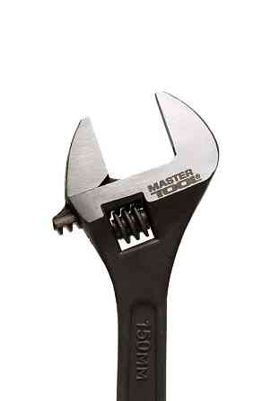 Ключ разводной MASTERTOOL 150 мм 0-20 мм CrV фосфатированный 76-0221 Харків